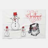 Weihnachtsküche Handtücher (Horizontal)