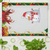 Weihnachtsküche Handtücher (Gefaltet)