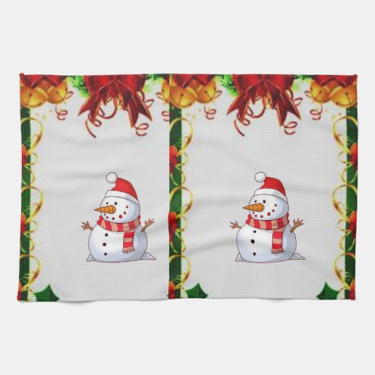 Weihnachtsküche Handtücher (Horizontal)