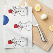 Weihnachtsküche Handtücher (Viertel Falte)