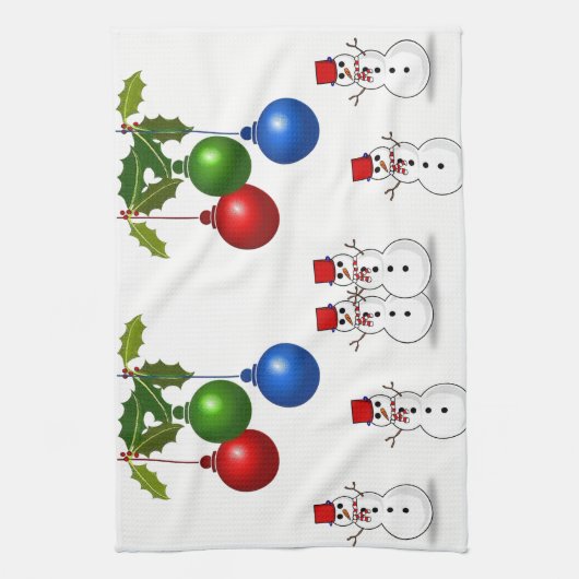 Weihnachtsküche Handtücher (Vertikal)