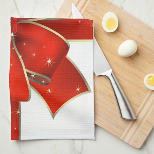 Weihnachtsküche Handtücher (Viertel Falte)
