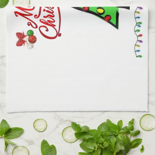 Weihnachtsküche Handtücher (Gefaltet)