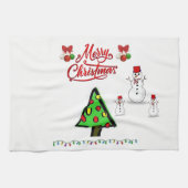 Weihnachtsküche Handtücher (Horizontal)