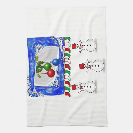 Weihnachtsküche Handtücher (Vertikal)