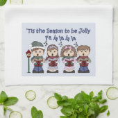 Weihnachtsküche - Handtuchhalter - Das ist die Jah Geschirrtuch (Gefaltet)