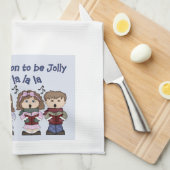 Weihnachtsküche - Handtuchhalter - Das ist die Jah Geschirrtuch (Viertel Falte)