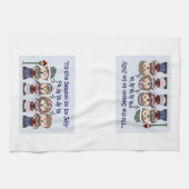 Weihnachtsküche - Handtuchhalter - Das ist die Jah Geschirrtuch (Horizontal)