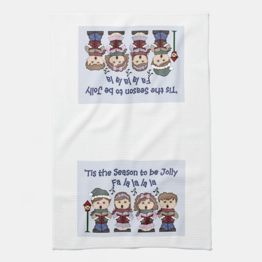 Weihnachtsküche - Handtuchhalter - Das ist die Jah Geschirrtuch (Vertikal)