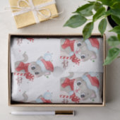 Weihnachtsküche mit Lichtern Seidenpapier (Geschenk)