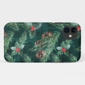 Weihnachtsküche mit Zapfen Case-Mate iPhone Hülle (Rückseite (Horizontal))