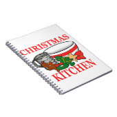 Weihnachtsküche Notizblock (Rechte Seite)