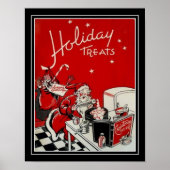 Weihnachtsküche Print 11x14 Poster (Vorne)