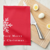 WeihnachtskücheHandtuch Yellowstone Weihnachten Geschirrtuch (Viertel Falte)