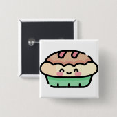 Weihnachtskuchen Button (Vorne & Hinten)