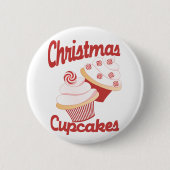Weihnachtskuchen Button (Vorderseite)