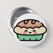 Weihnachtskuchen Button (Vorne & Hinten)