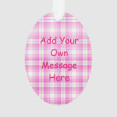 Weihnachtskuchen des personalisierten Fotos Ornament (Rückseite)