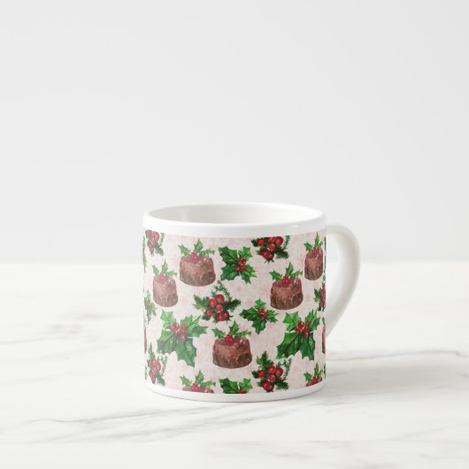 Weihnachtskuchen Espressotasse (Vorderseite Rechts)