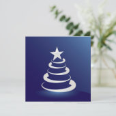 Weihnachtskuchen Feiertagskarte (Stehend Vorderseite)