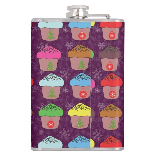 Weihnachtskuchen Flachmann (Rückseite)