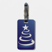 Weihnachtskuchen Gepäckanhänger (Rückseite vertikal)