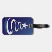 Weihnachtskuchen Gepäckanhänger (Rückseite horizontal)