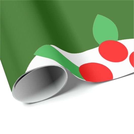 Weihnachtskuchen Geschenkpapier (Rolleneckpunkt)