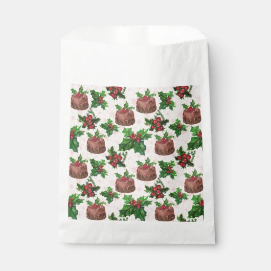 Weihnachtskuchen Geschenktütchen (Vorderseite)