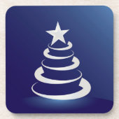 Weihnachtskuchen Getränkeuntersetzer (Vorderseite)