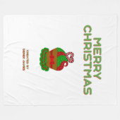 Weihnachtskuchen Große Fleece Blanka (Vorderseite (Horizontal))