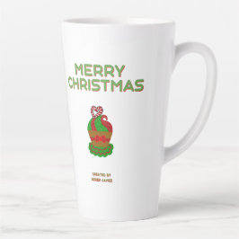Weihnachtskuchen Große Latte Tasse