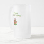 Weihnachtskuchen Große Mattierte Tasse (Vorderseite Links)