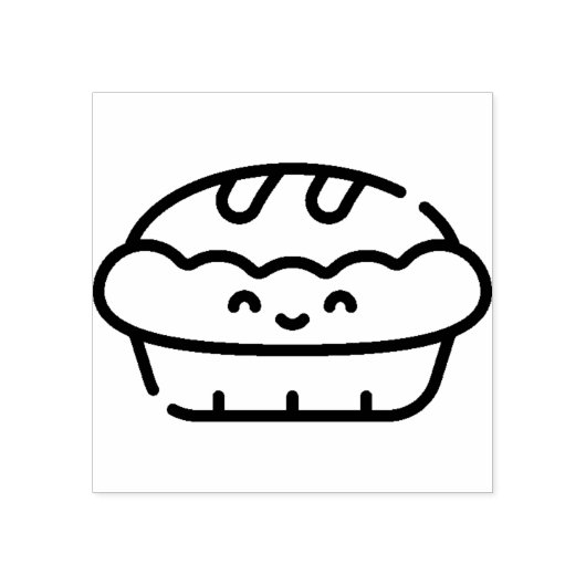 Weihnachtskuchen Gummistempel (Prägung)