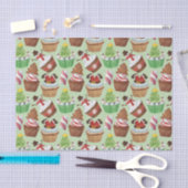 Weihnachtskuchen im Wasser Seidenpapier (Handwerk)