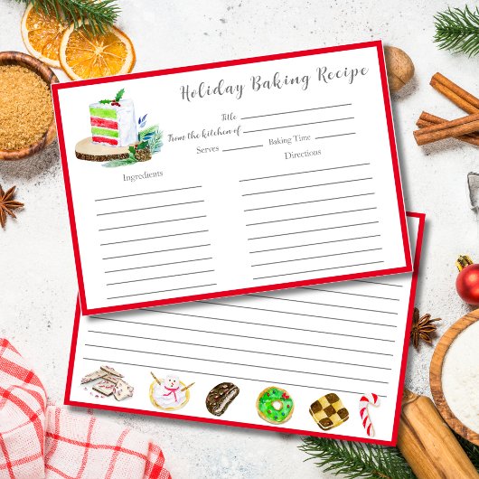 Weihnachtskuchen im Wasser Tausch Tischnummer