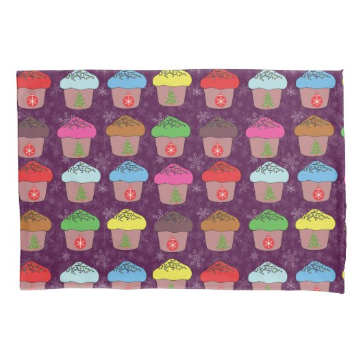 Weihnachtskuchen Kissenbezug (Vorderseite)