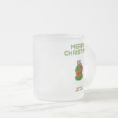 Weihnachtskuchen Kleine Mattierte Tasse (VorderseiteRechts)