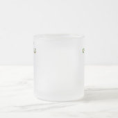 Weihnachtskuchen Kleine Mattierte Tasse (Mittel)