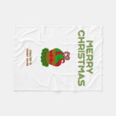 Weihnachtskuchen Kleines Fleece Blanket (Vorderseite (Horizontal))