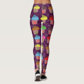 Weihnachtskuchen Leggings (Rückseite)