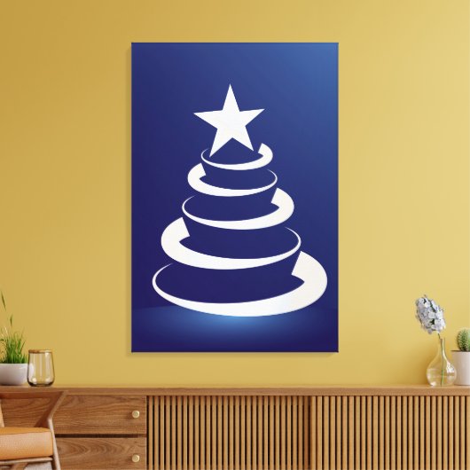 Weihnachtskuchen Leinwanddruck (Insitu (Wohnzimmer))