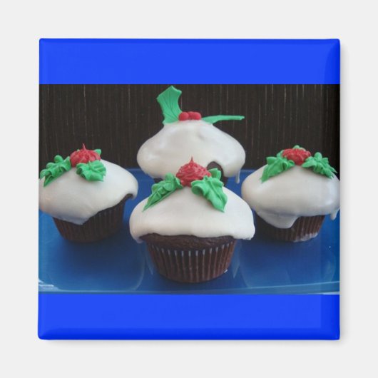 Weihnachtskuchen Magnet (Vorne)