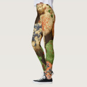 Weihnachtskuchen mit Sprinklen Leggings (Links)