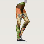 Weihnachtskuchen mit Sprinklen Leggings (Rechts)