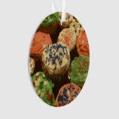 Weihnachtskuchen mit Sprinklen Ornament (Vorderseite)