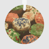 Weihnachtskuchen mit Sprinklen Ornament (Rückseite)