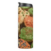 Weihnachtskuchen mit Sprinklen Thermosbecher (Nach rechts gedreht)