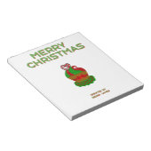 Weihnachtskuchen Notepad (14 cm x 15,2 cm) Notizblock (angewinkelt)