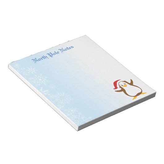 Weihnachtskuchen - Notepad Notizblock (angewinkelt)